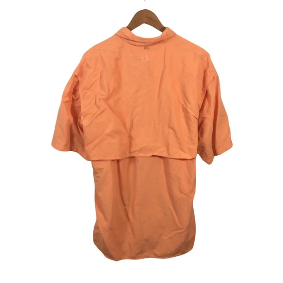 BF720 Mens Magellan Outdoors Mag Wick Fish Gear Vented Button Down Shirt XL - Picture 4 of 6